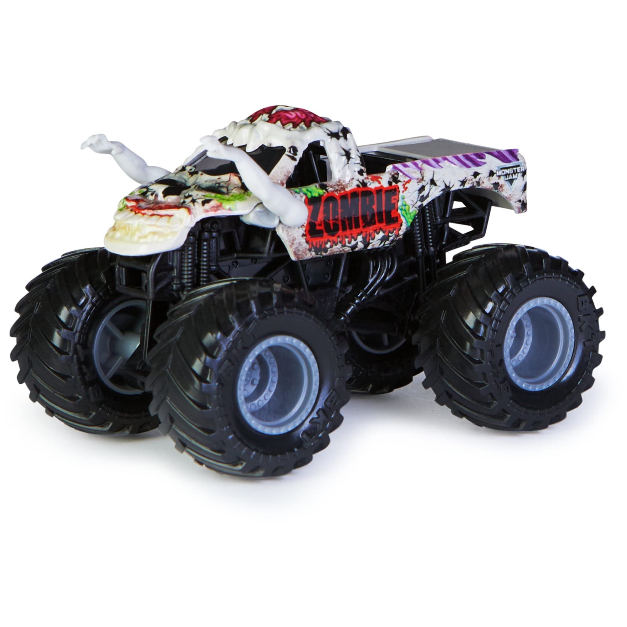 Foto 3 pulgar | Camión Fundido A Presión Monster Jam Spin Master 2022 A Escala 1:64 Con Bonificación - Venta Internacional.