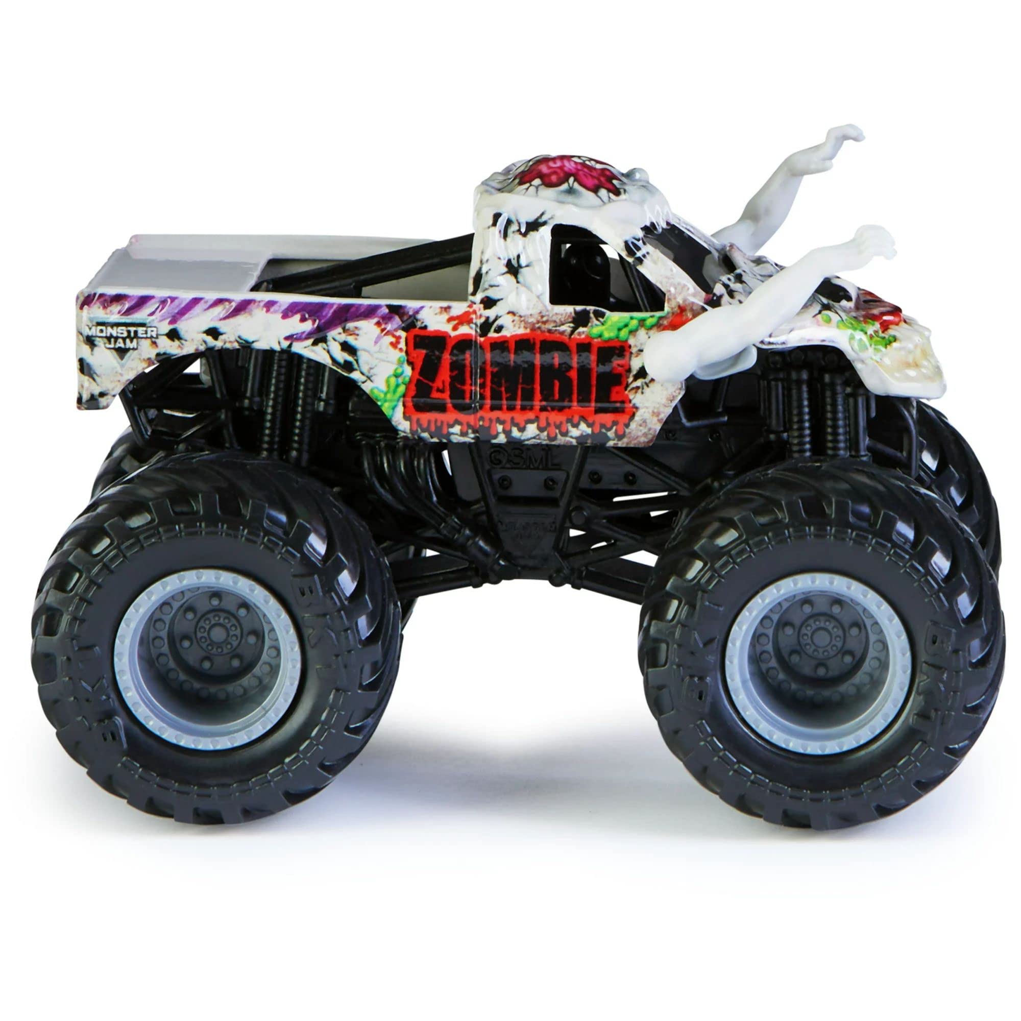 Foto 4 pulgar | Camión Fundido A Presión Monster Jam Spin Master 2022 A Escala 1:64 Con Bonificación - Venta Internacional.