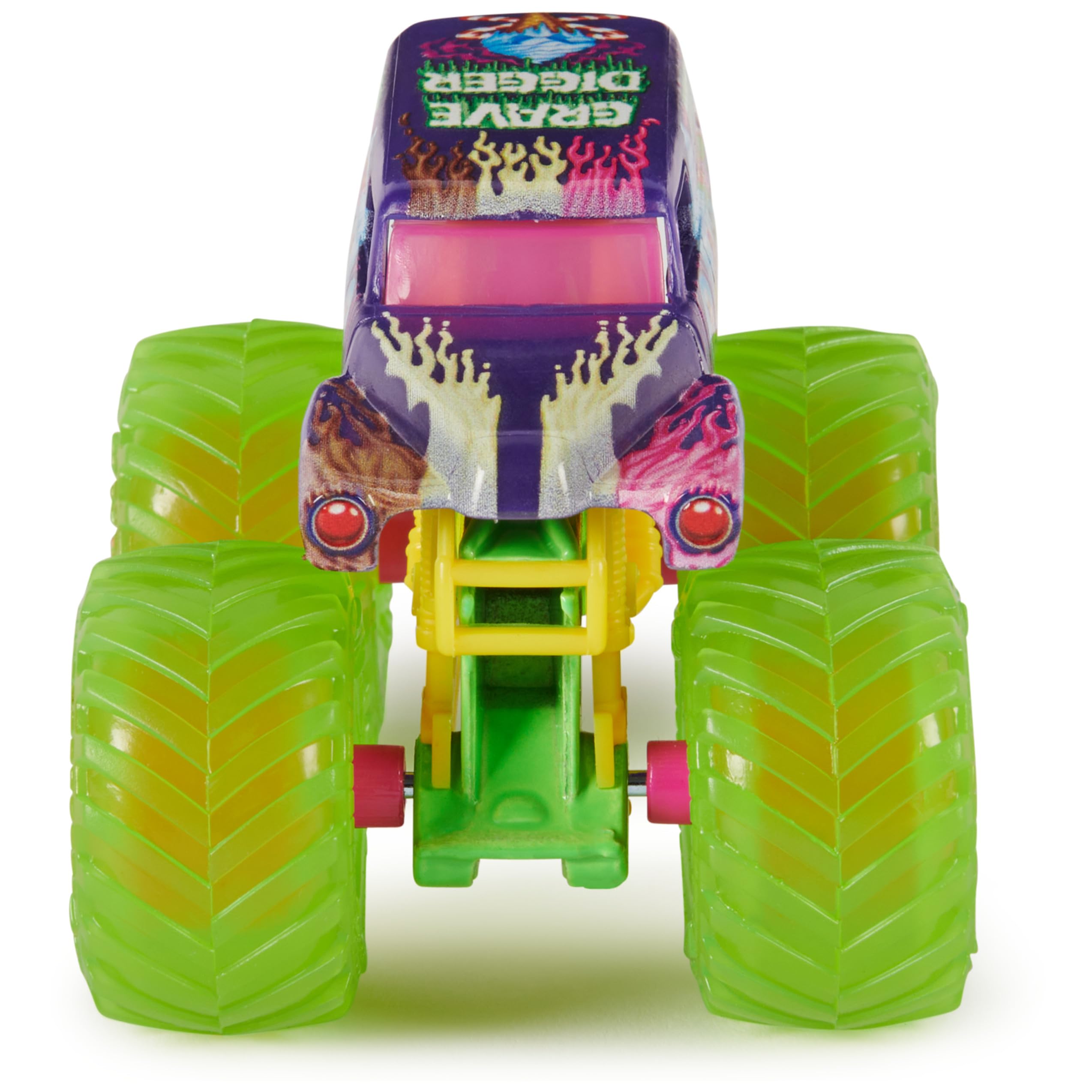 Foto 5 pulgar | Tuy Monster Truck Monster Jam Grave Digger 1:64 Fundido A Presión - Venta Internacional.