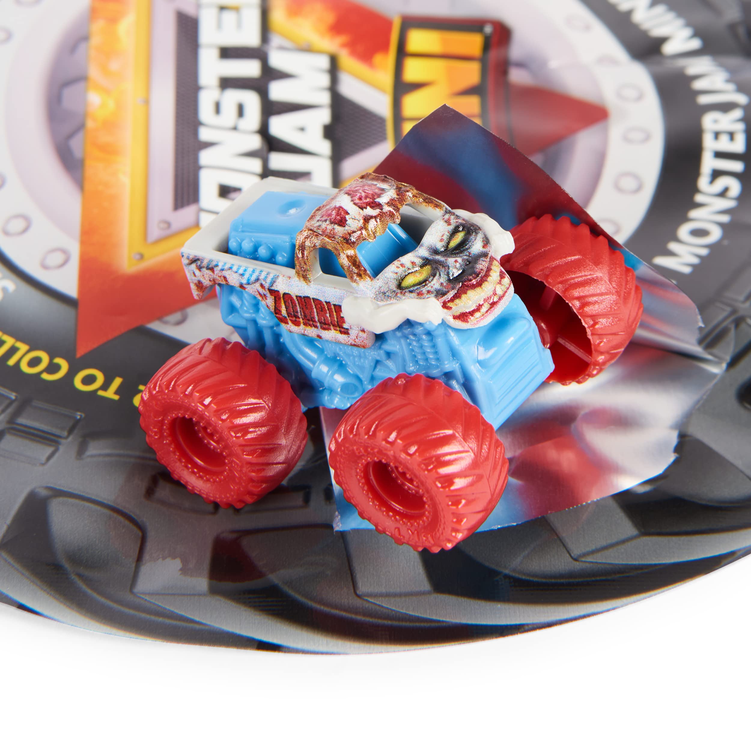 Foto 5 pulgar | Mini Mystery Collectible Monster Truck, Paquete De 12 Unidades, Escala 1:87 - Venta Internacional.