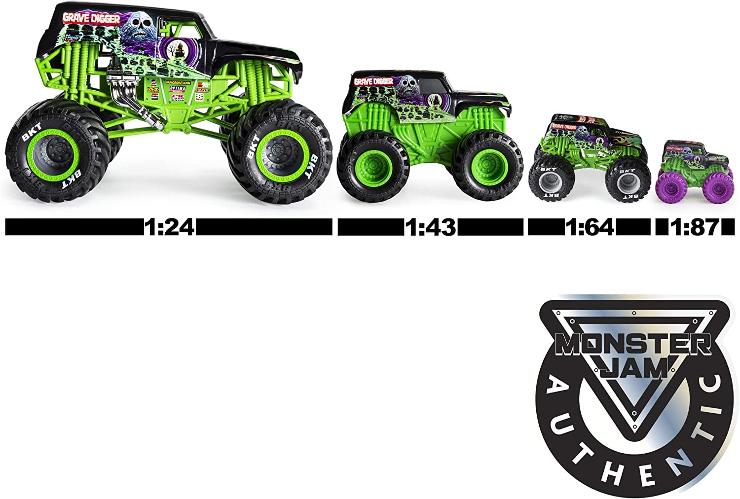 Foto 8 pulgar | Mini Mystery Collectible Monster Truck, Paquete De 12 Unidades, Escala 1:87 - Venta Internacional.
