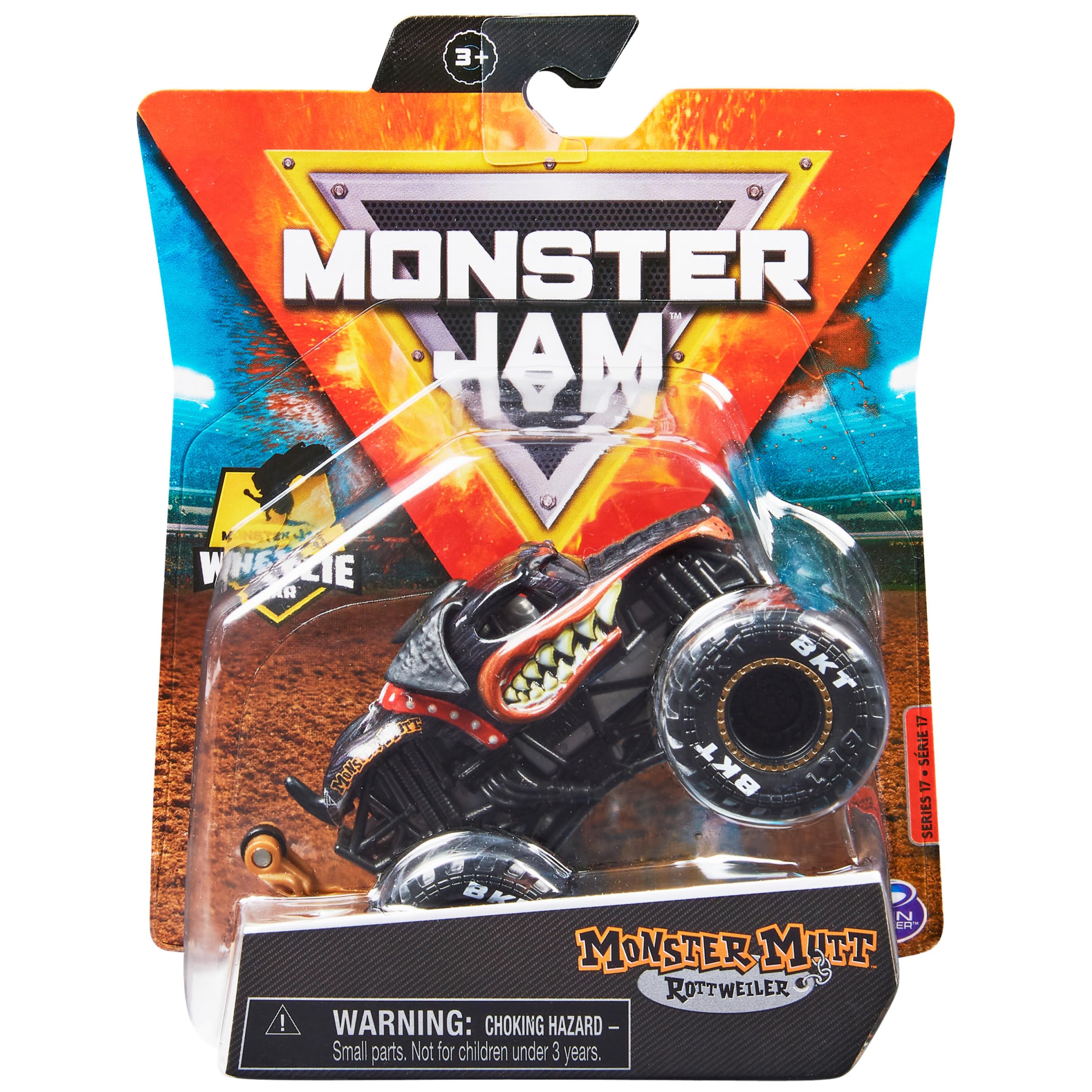 Camión Monster Jam Monster Mutt Rottweiler 1:64 Fundido A Presión - Venta Internacional.