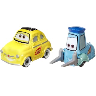Foto 1 | Toy Disney Cars Luigi & Guido A Escala 1:55 Moldeados A Presión - Venta Internacional.