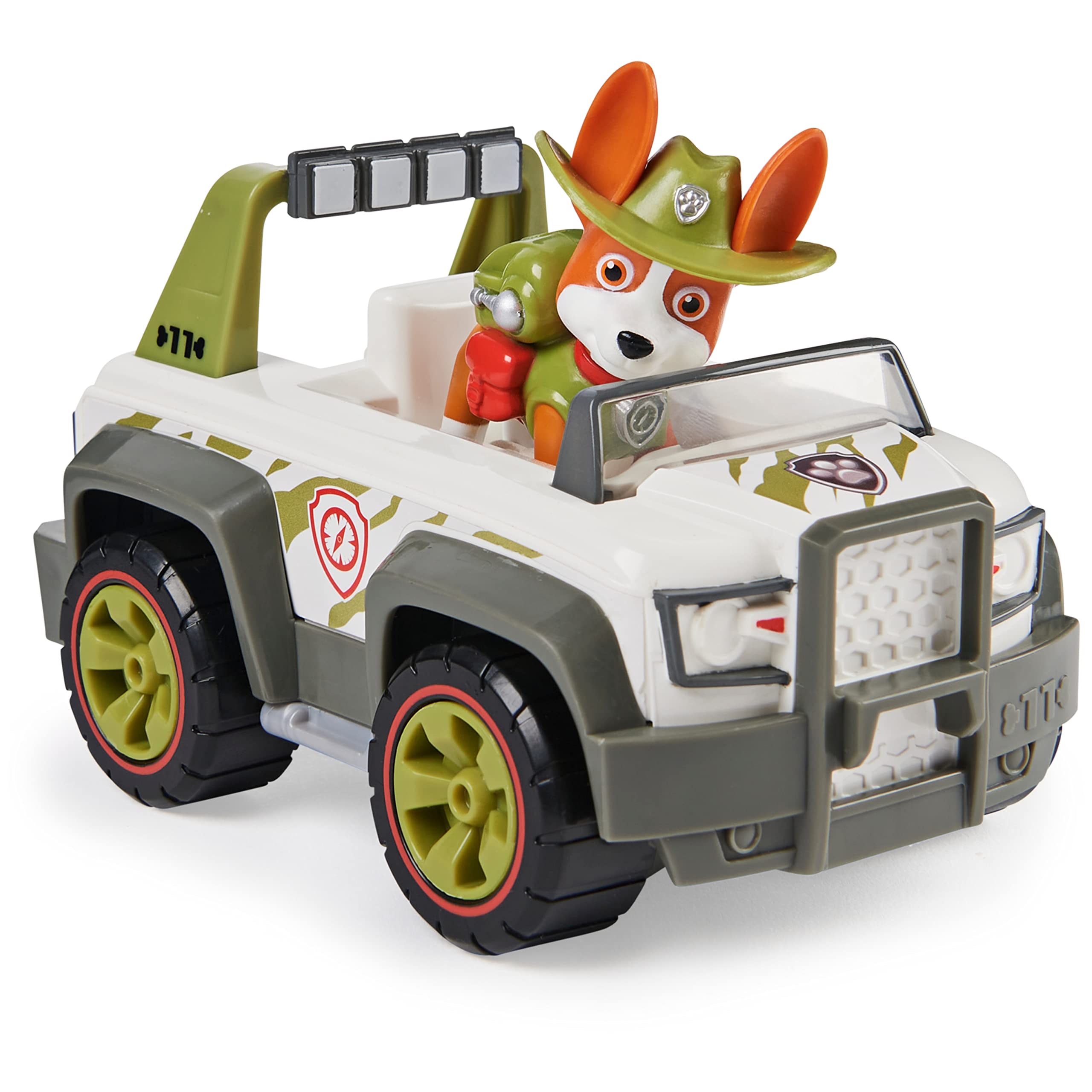 Foto 3 | Vehículo de Juguete Paw Patrol Tracker's Jungle Cruiser con Figura - Venta Internacional