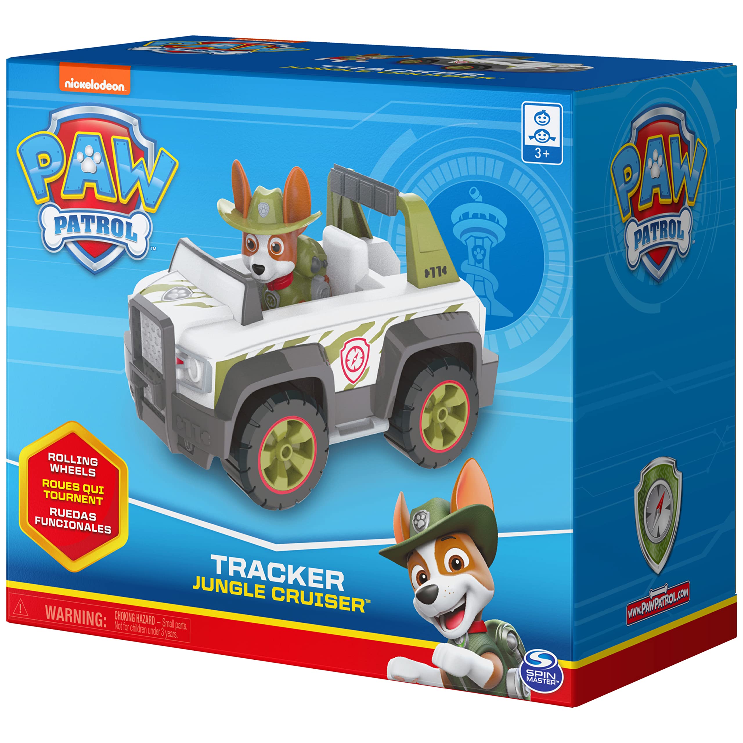 Foto 6 pulgar | Vehículo de Juguete Paw Patrol Tracker's Jungle Cruiser con Figura - Venta Internacional