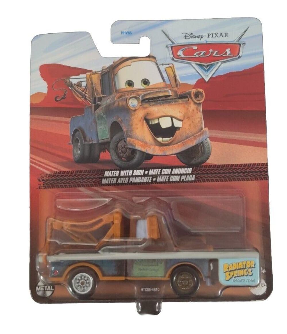 Foto 2 pulgar | Carro de Juguete Mattel Cars de Mater-Venta Internacional