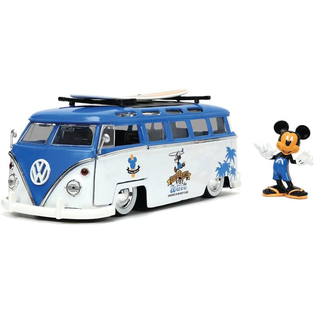 Foto 2 pulgar | Coche Fundido A Presión Jada Toys Disney Mickey Y Sus Amigos A Escala 1:24 - Venta Internacional.