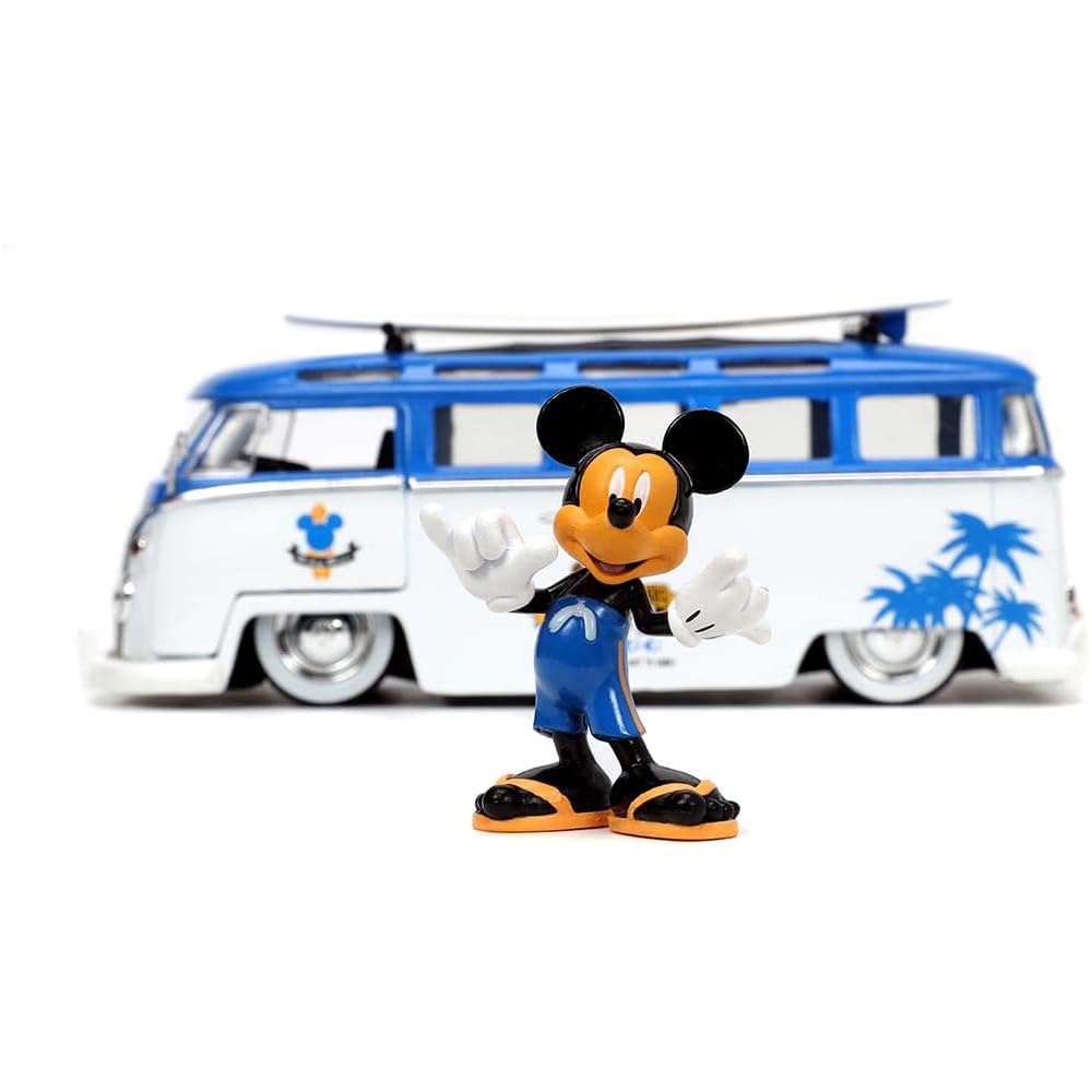 Foto 4 pulgar | Coche Fundido A Presión Jada Toys Disney Mickey Y Sus Amigos A Escala 1:24 - Venta Internacional.