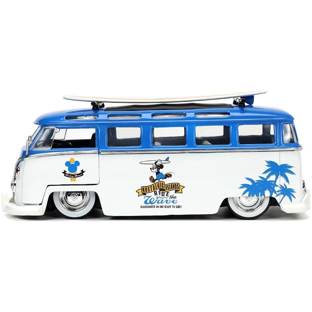 Foto 5 pulgar | Coche Fundido A Presión Jada Toys Disney Mickey Y Sus Amigos A Escala 1:24 - Venta Internacional.