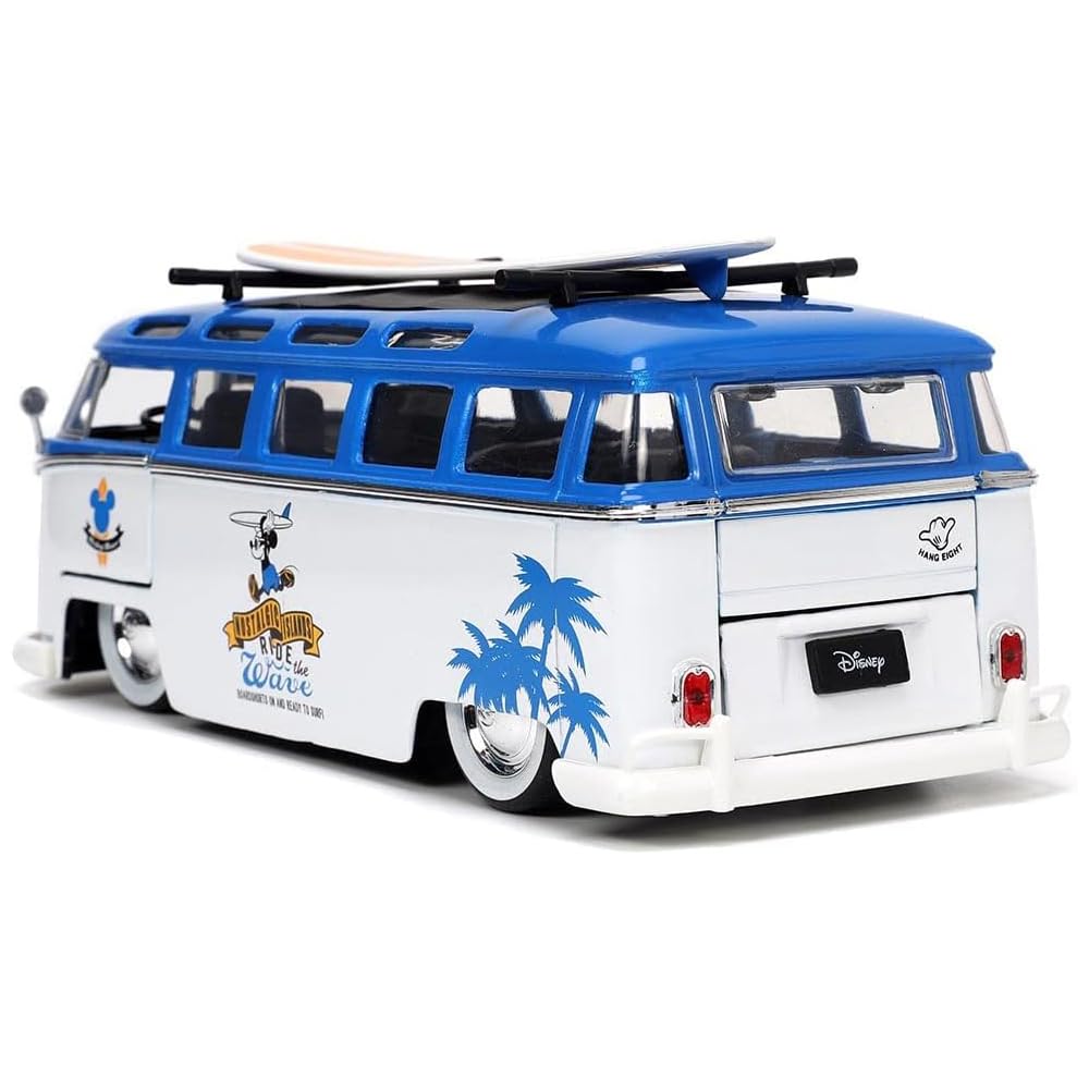 Foto 7 | Coche Fundido A Presión Jada Toys Disney Mickey Y Sus Amigos A Escala 1:24 - Venta Internacional.