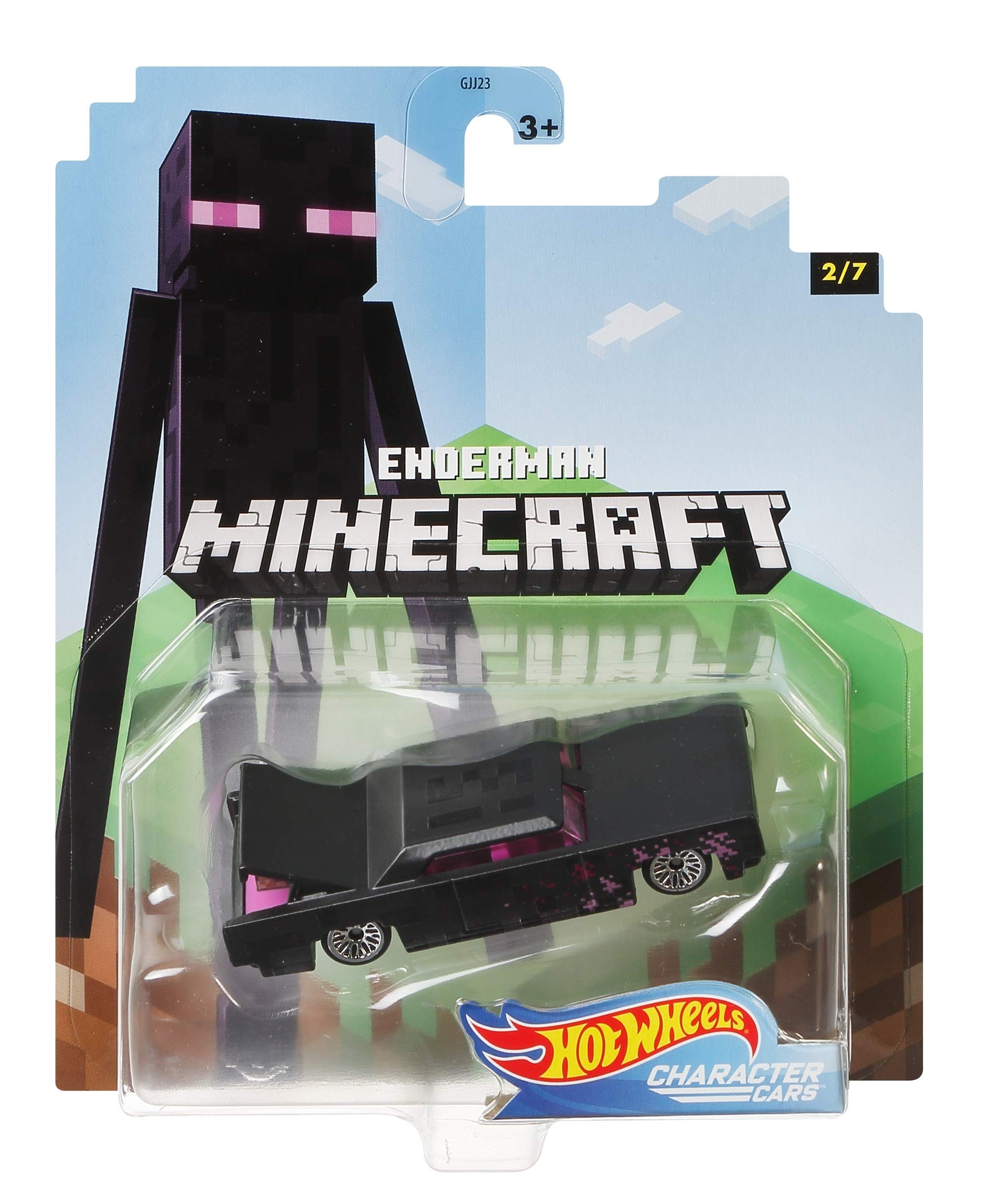 Foto 2 pulgar | Carácter Car Hot Wheels Minecraft Gaming 2020 Enderman 1/64 - Venta Internacional.