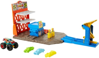 Foto 1 | Playset Hot Wheels Monster Trucks Blast Station Con Camión - Venta Internacional.