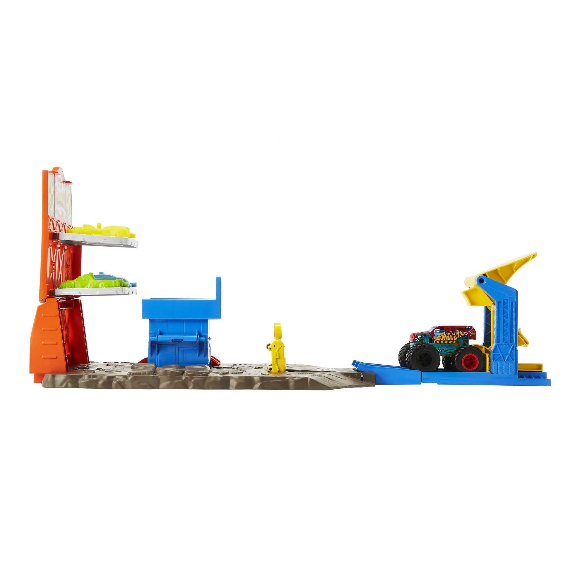 Foto 6 pulgar | Playset Hot Wheels Monster Trucks Blast Station Con Camión - Venta Internacional.