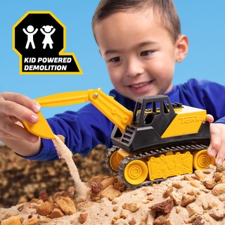 Foto 4 | Camión Volquete y Excavadora Toy Tonka Steel Classics Giga Series - Venta Internacional