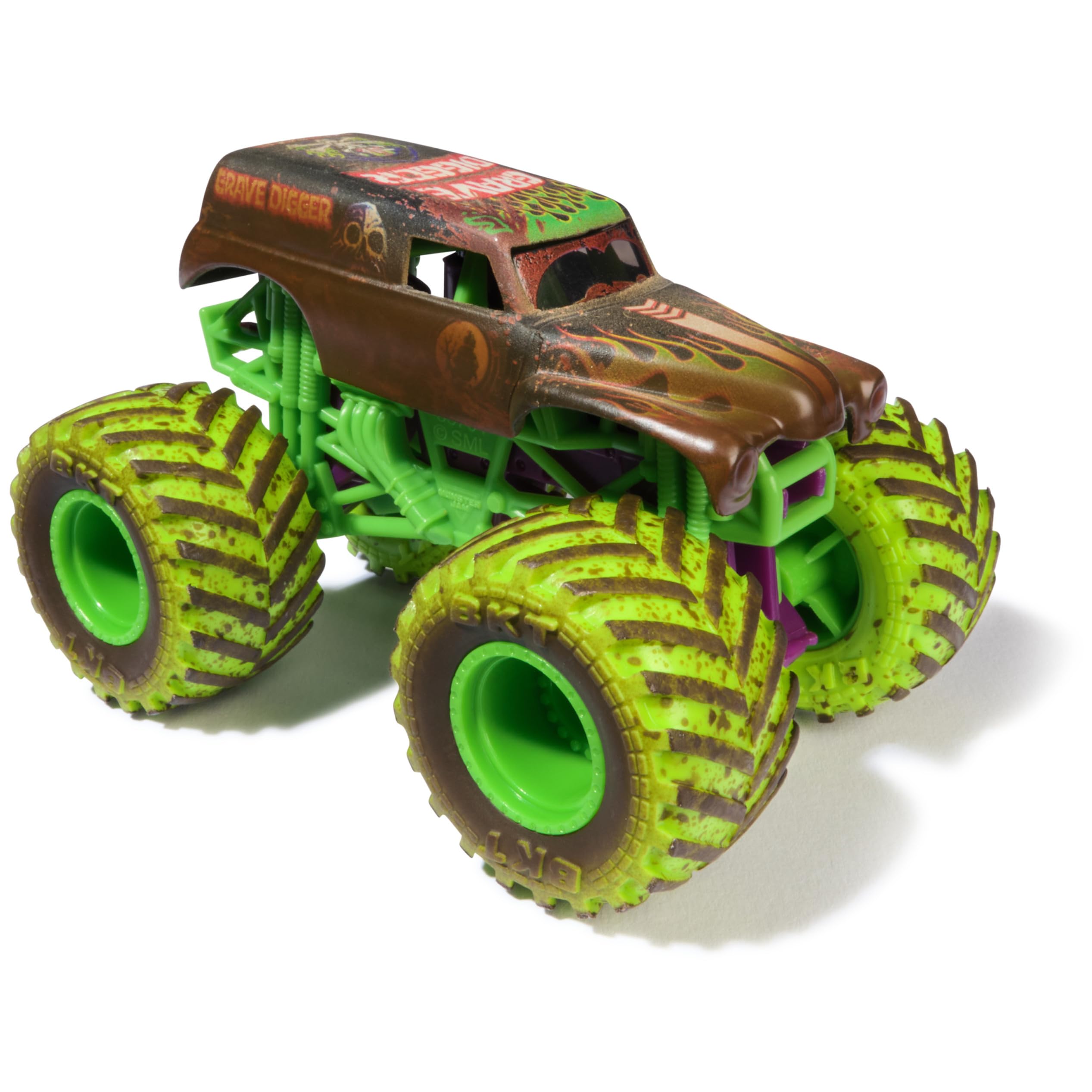 Foto 7 pulgar | Carritos Monster Jam Excavadores De Tumbas y Megalodon - Venta Internacional