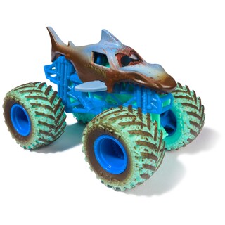 Foto 7 | Carritos Monster Jam Excavadores De Tumbas y Megalodon - Venta Internacional