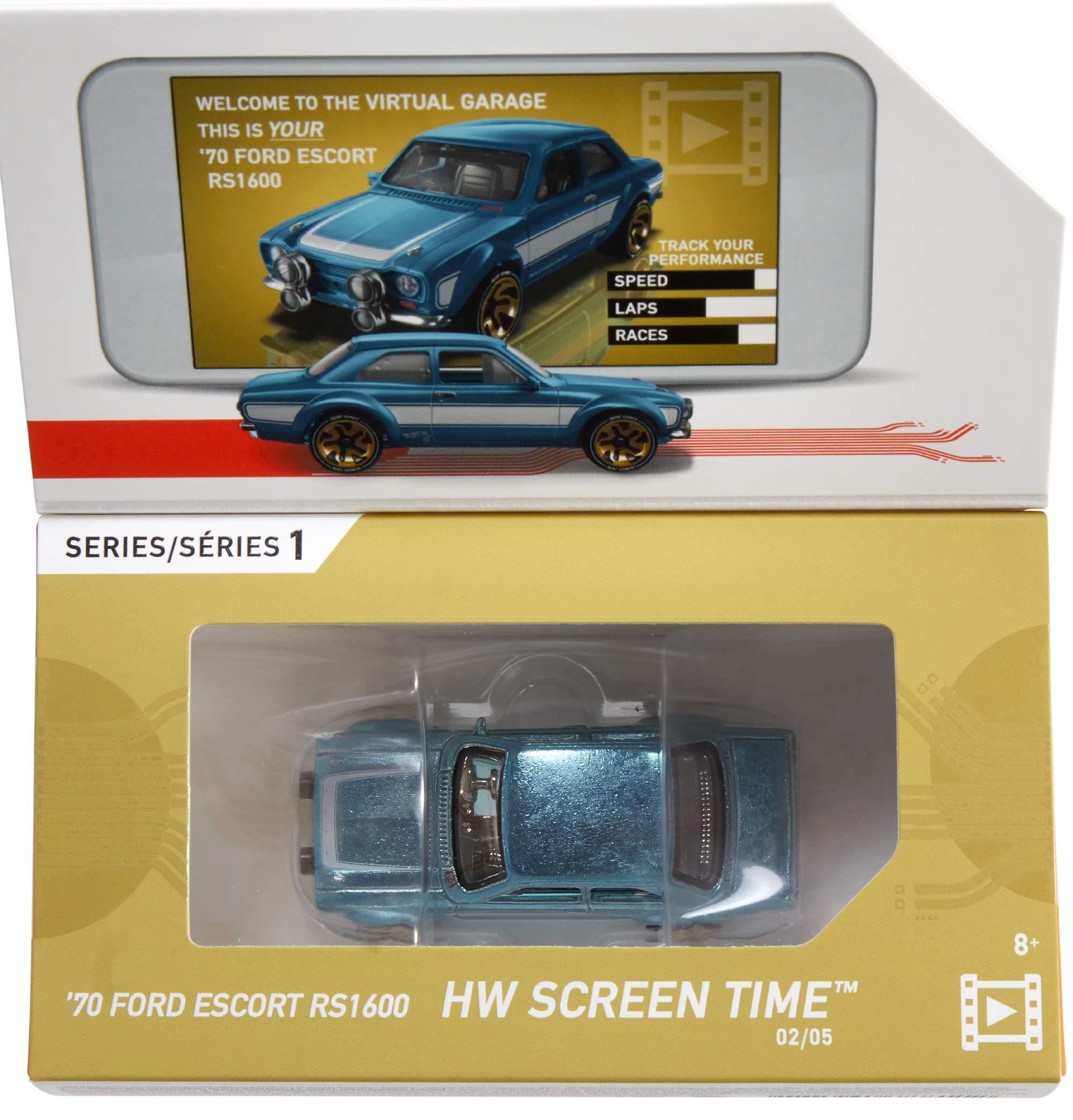 Foto 6 pulgar | Ford Escort Rs1600 De Toy Hot Wheels Id 70 Con Portal De Carreras - Venta Internacional.