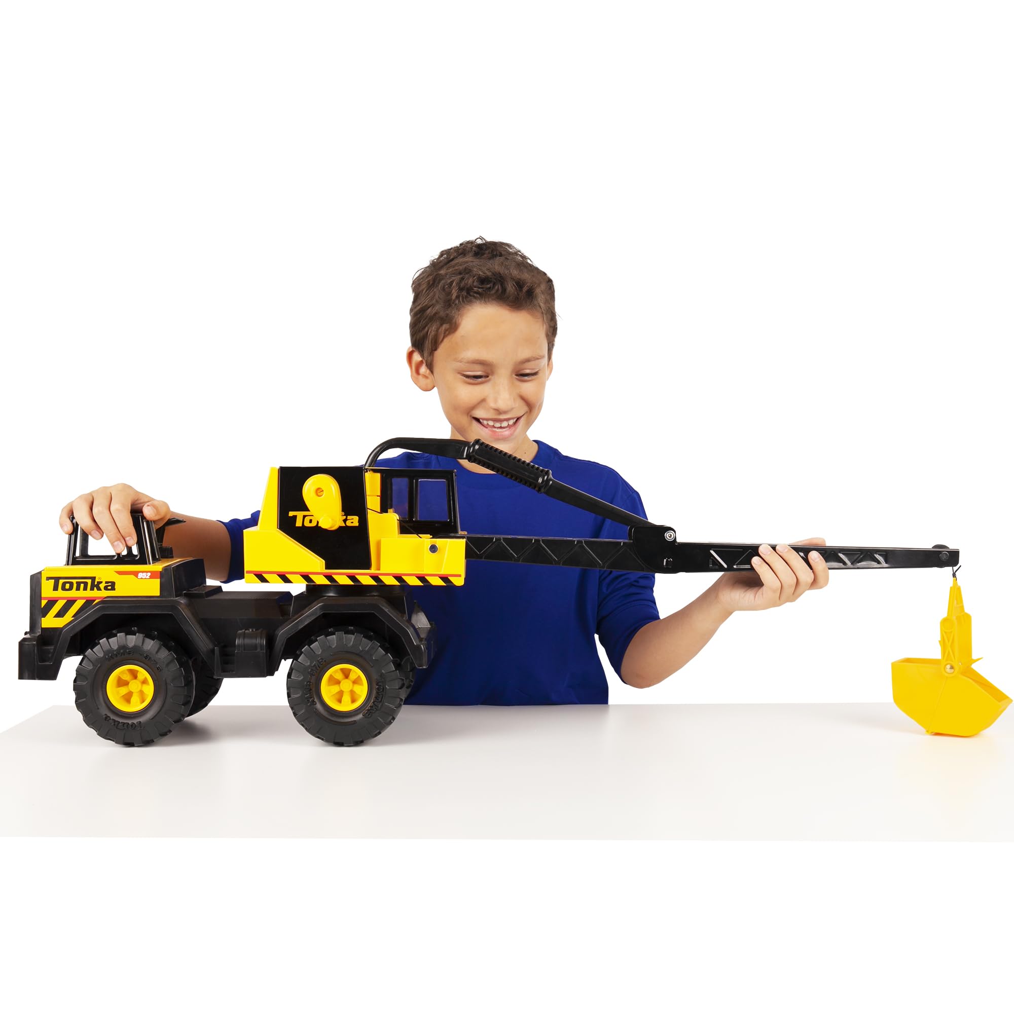Foto 5 | Camión de Construcción Tonka Steel Classics Mighty Crane - Venta Internacional