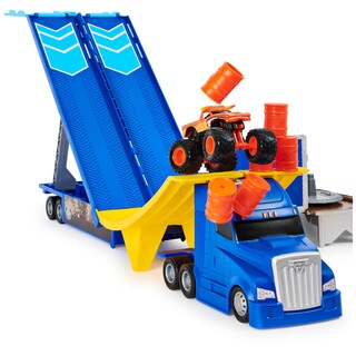 Foto 4 | Camión Monster Jam Transforming Hauler-Venta Internacional