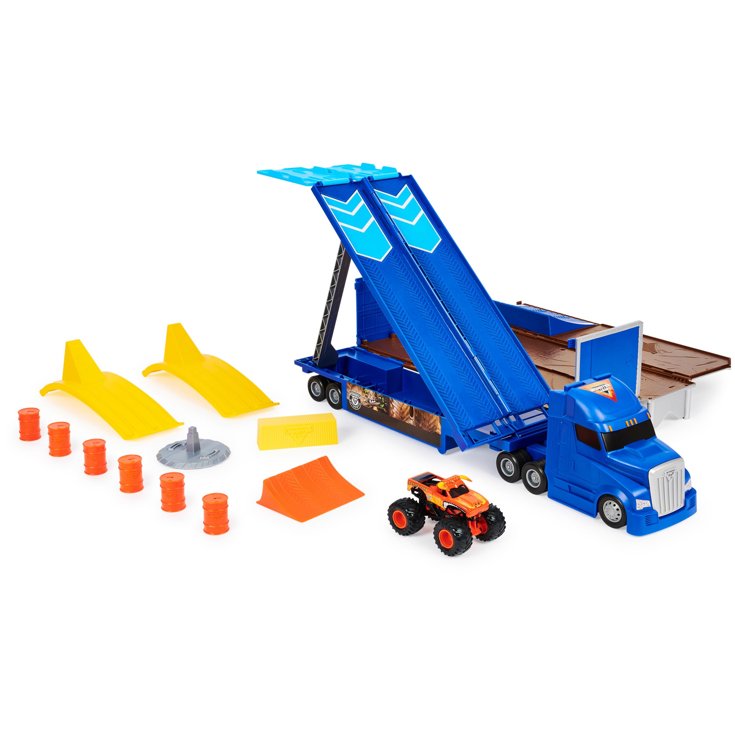 Foto 6 pulgar | Camión Monster Jam Transforming Hauler-Venta Internacional