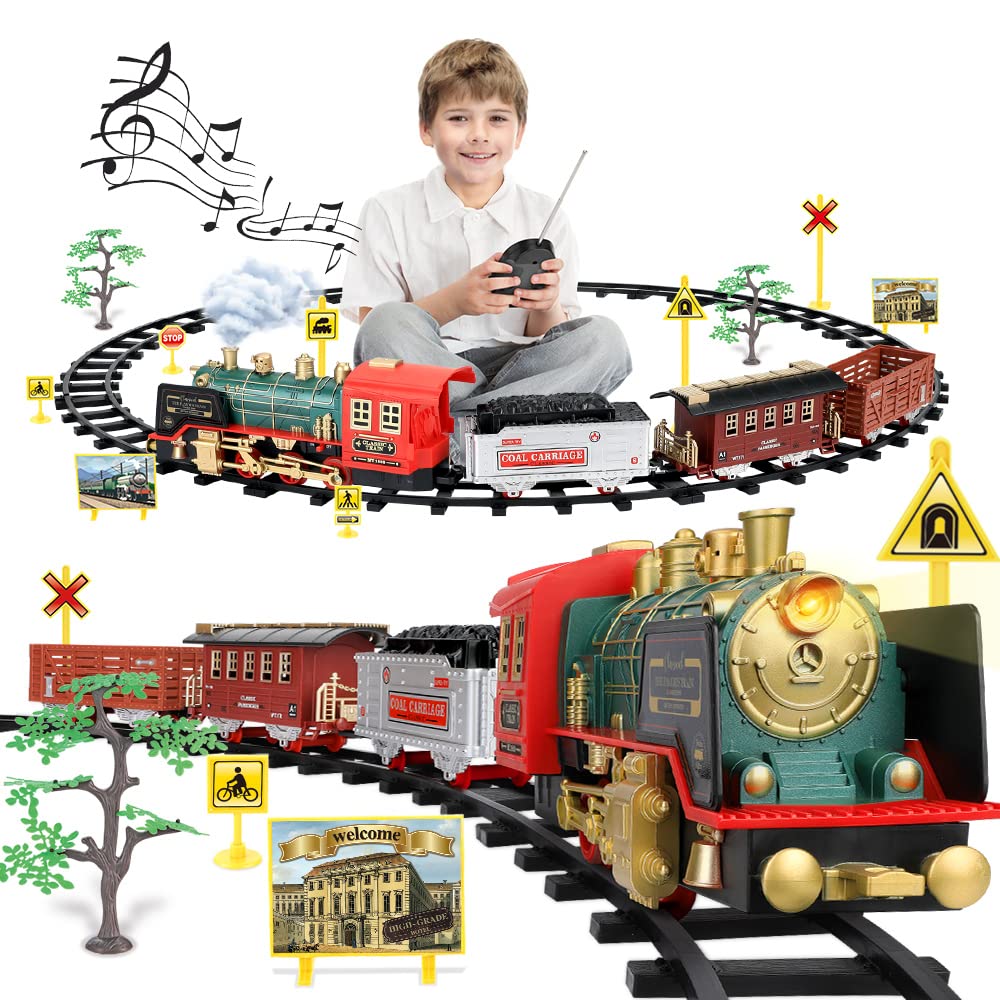 Foto 2 pulgar | Set De Tren Eléctrico Mini Tudou Christmas Con Mando A Distancia - Venta Internacional.