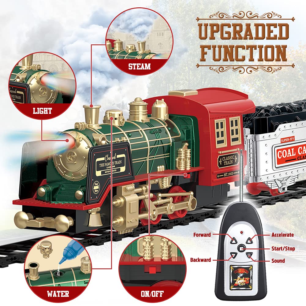 Foto 3 pulgar | Set De Tren Eléctrico Mini Tudou Christmas Con Mando A Distancia - Venta Internacional.