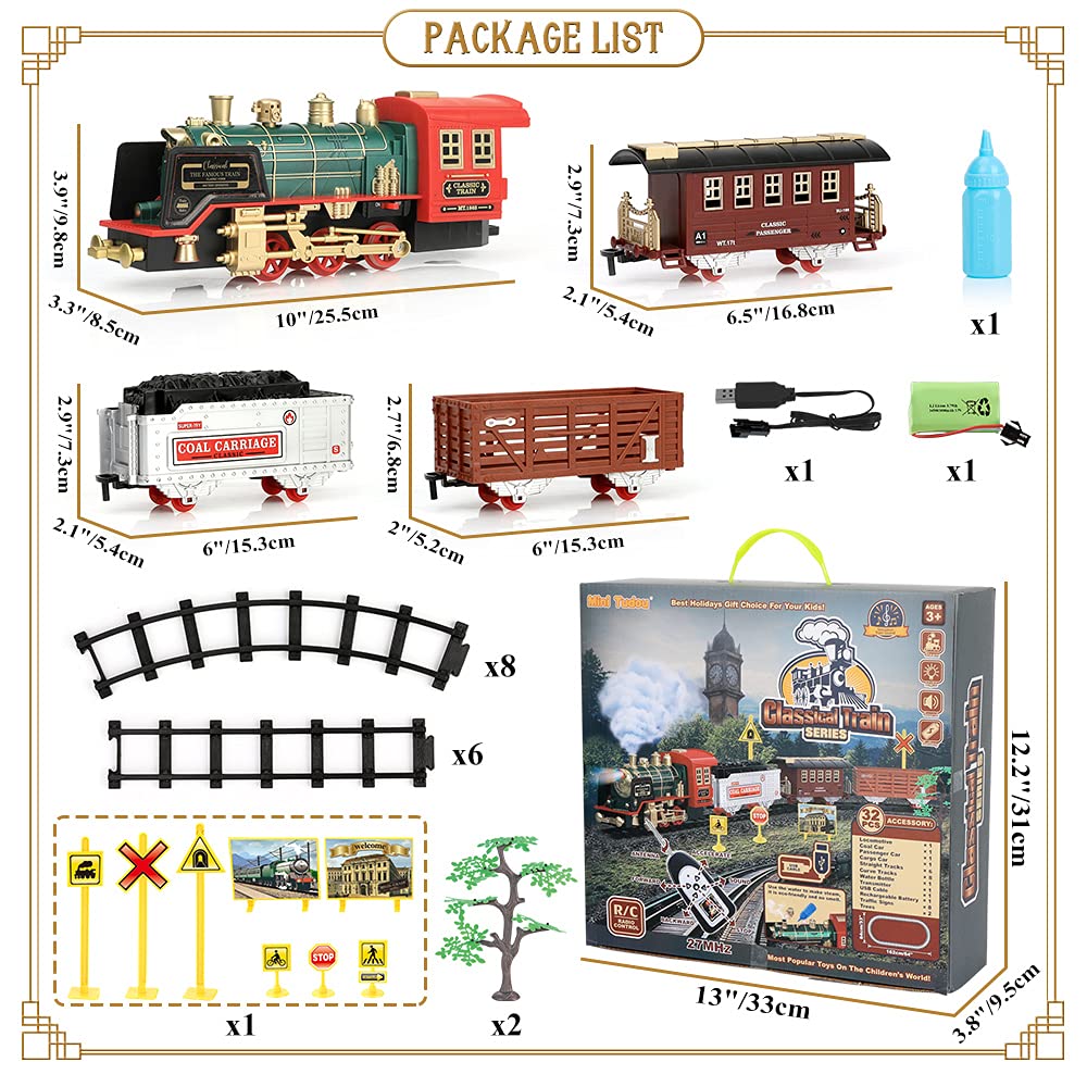 Foto 5 | Set De Tren Eléctrico Mini Tudou Christmas Con Mando A Distancia - Venta Internacional.