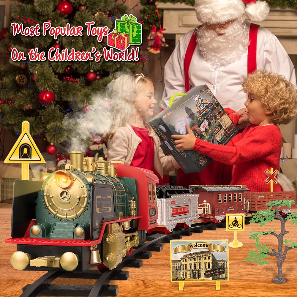 Foto 6 | Set De Tren Eléctrico Mini Tudou Christmas Con Mando A Distancia - Venta Internacional.