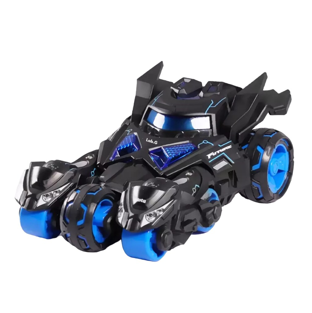 Foto 1 | Juguete Coche Con Luz Música 3 En 1 Catapulta Carro Niño Negro/azul