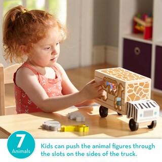 Foto 2 | Camión Clasificador de Formas de Juguete de Madera Melissa & Doug - Venta Internacional