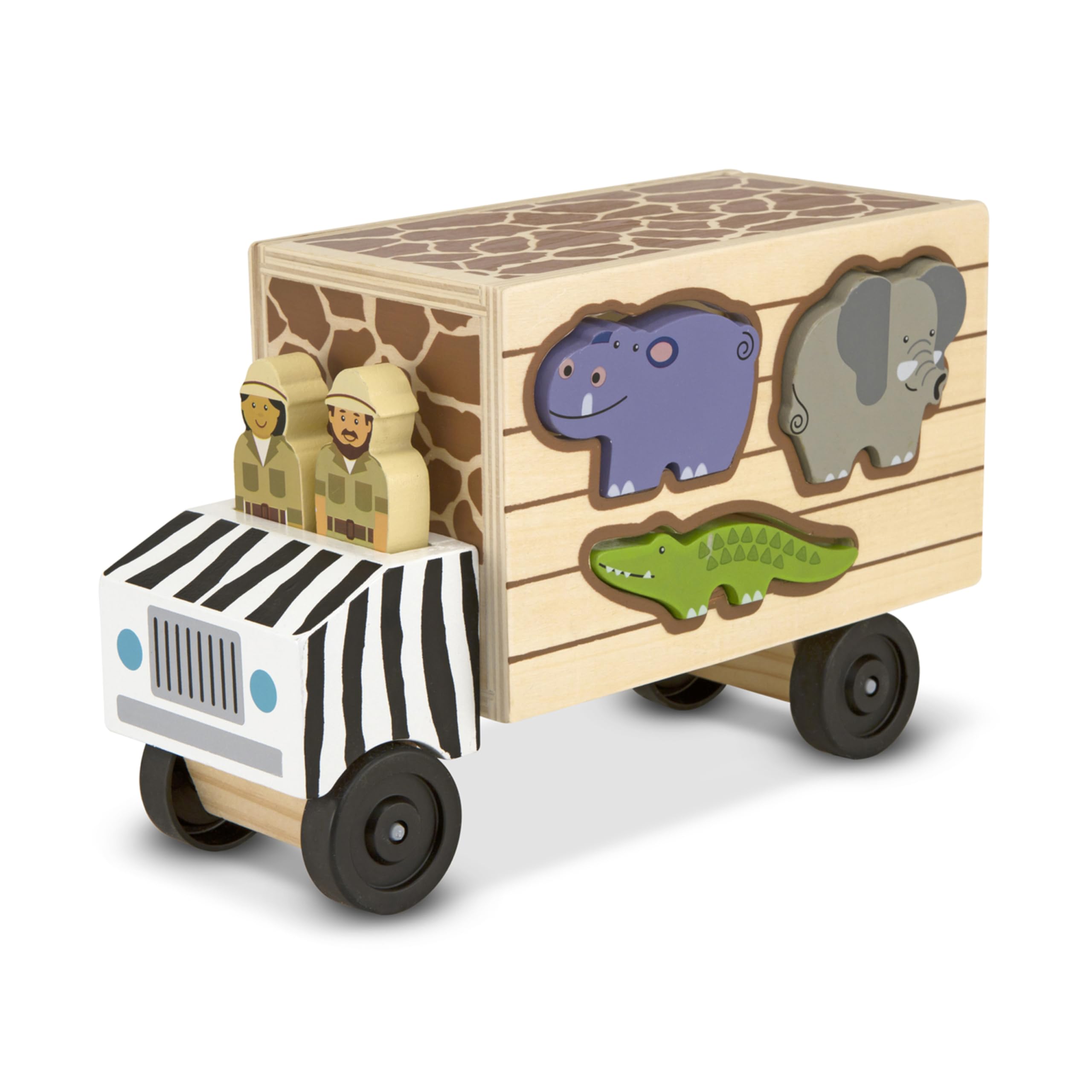 Foto 5 pulgar | Camión Clasificador de Formas de Juguete de Madera Melissa & Doug - Venta Internacional