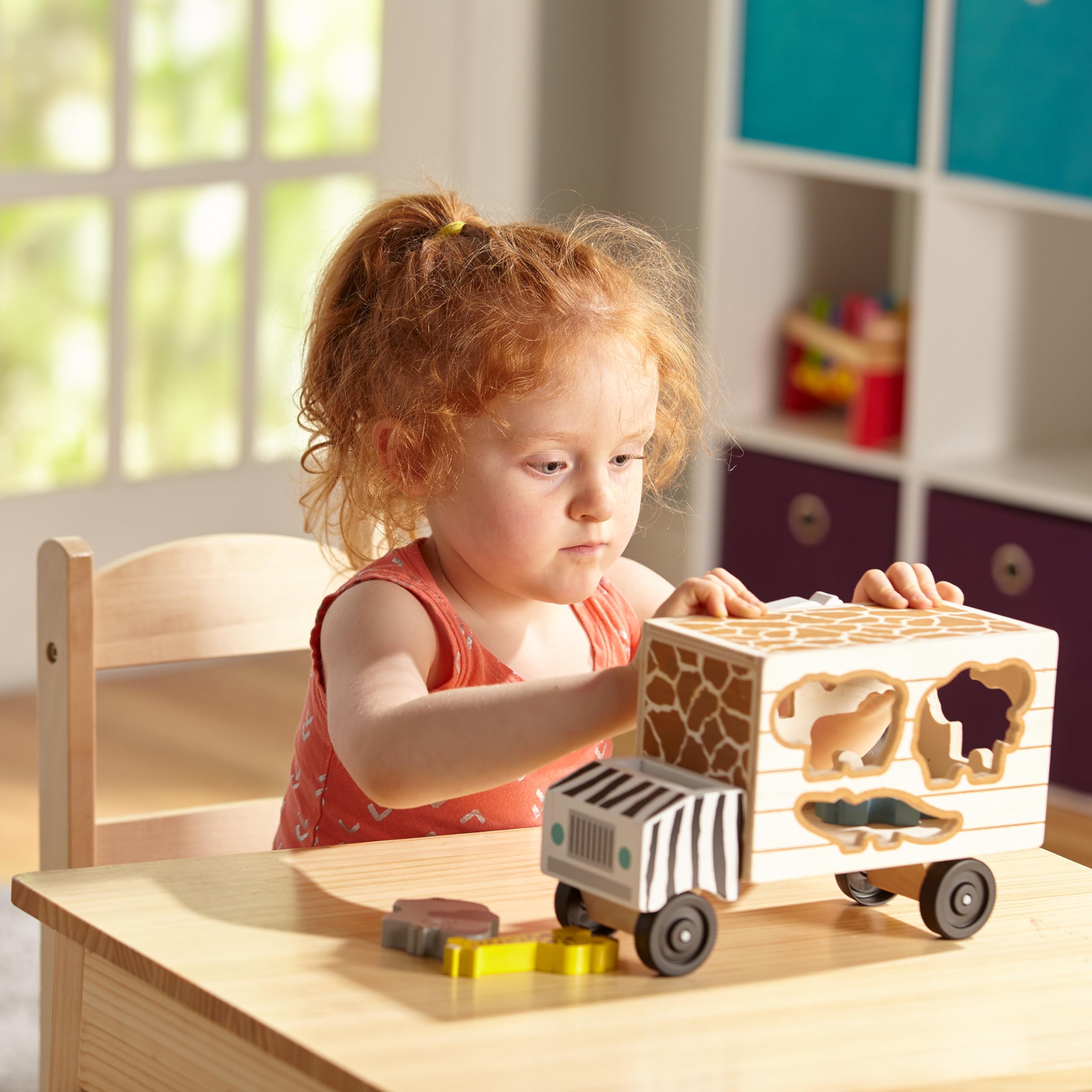 Foto 6 pulgar | Camión Clasificador de Formas de Juguete de Madera Melissa & Doug - Venta Internacional