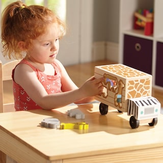 Foto 7 | Camión Clasificador de Formas de Juguete de Madera Melissa & Doug - Venta Internacional