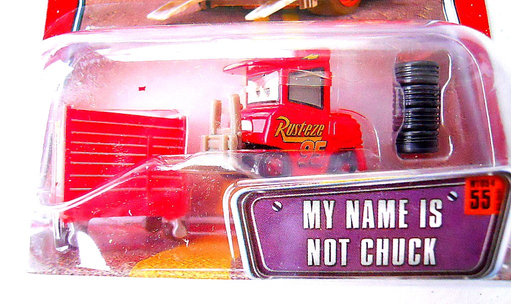 Foto 2 pulgar | Coche De Juguete Mattel Disney Pixar Cars Mi Nombre No Es Chuck - Venta Internacional.