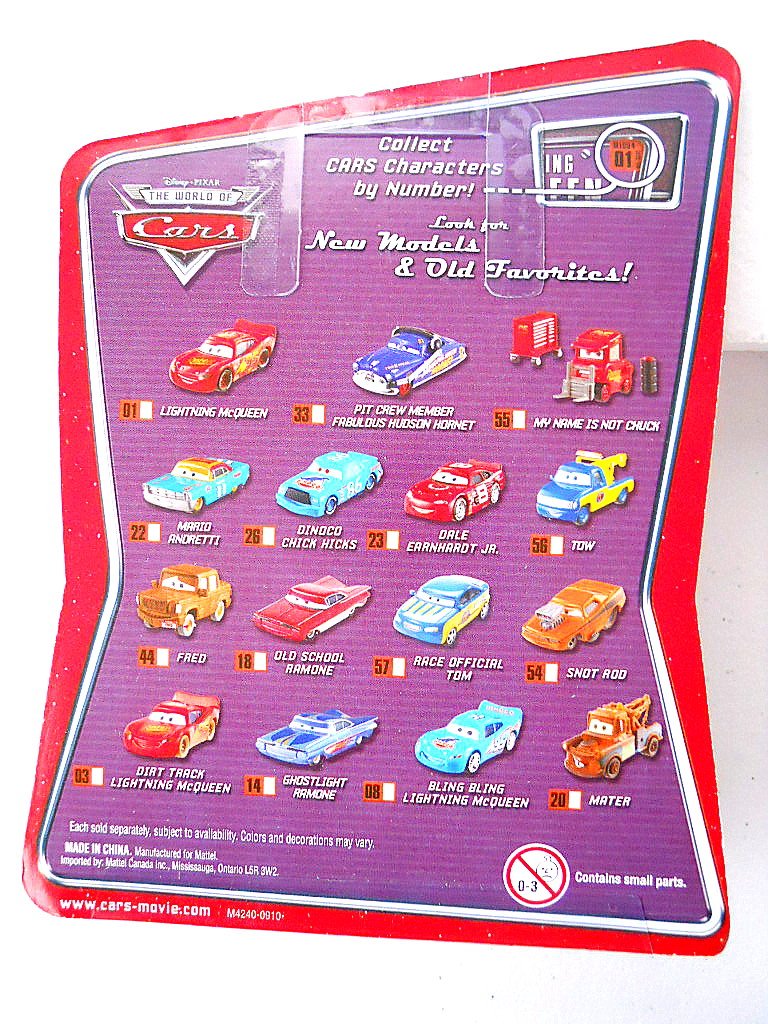 Foto 3 | Coche De Juguete Mattel Disney Pixar Cars Mi Nombre No Es Chuck - Venta Internacional.
