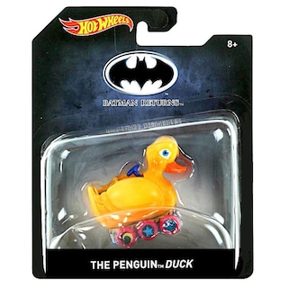 Foto 1 | Vehículo De Juguete Hot Wheels Batman Returns The Penguin Duck Scale - Venta Internacional.