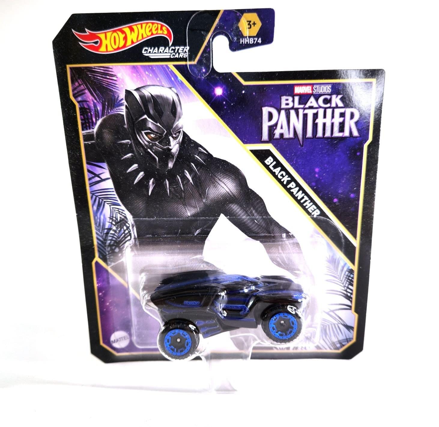 Foto 2 pulgar | Coches De Personajes De Toy Hot Wheels Marvel Wakanda Forever - Venta Internacional.