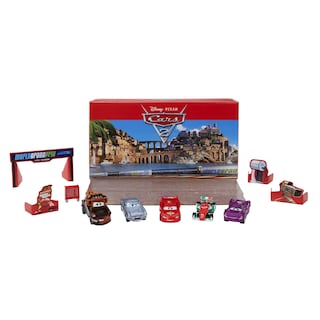 Foto 1 | Set De Vehículos De Juguete Mattel Disney Pixar Cars 5 Cars Con Carro De Herramientas - Venta Internacional.