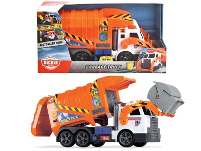 Foto 1 | Camión de Basura de Juguete Dickie Toys Action Series con Luces y Sonido - Venta Internacional
