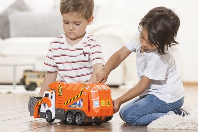 Foto 5 | Camión de Basura de Juguete Dickie Toys Action Series con Luces y Sonido - Venta Internacional