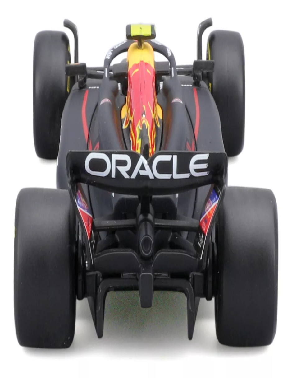 Foto 4 pulgar | Auto Bburago F1 Red Bull Checo Pérez #11 + Termo De Regalo Güish