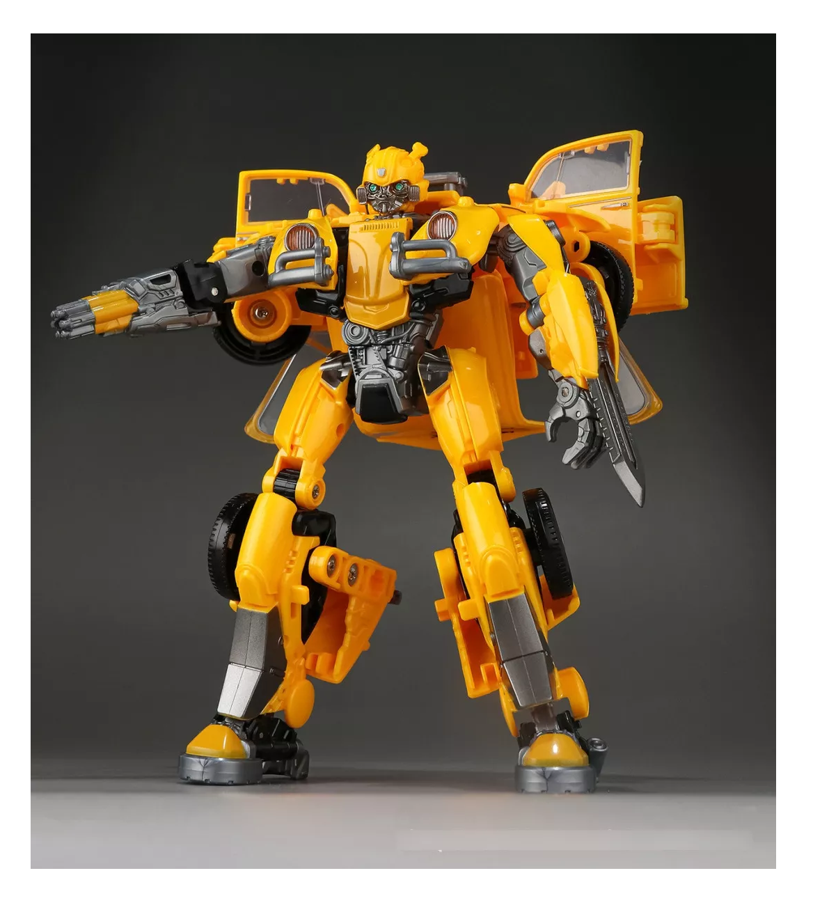 Foto 5 | Juguete Para Niños Con Coche Robot Transformador De Aleación Amarillo