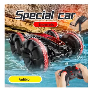 Foto 3 | Juguete Coche Anfibio Belug, Con Doble Lado De Conducción 360° Color Rojo