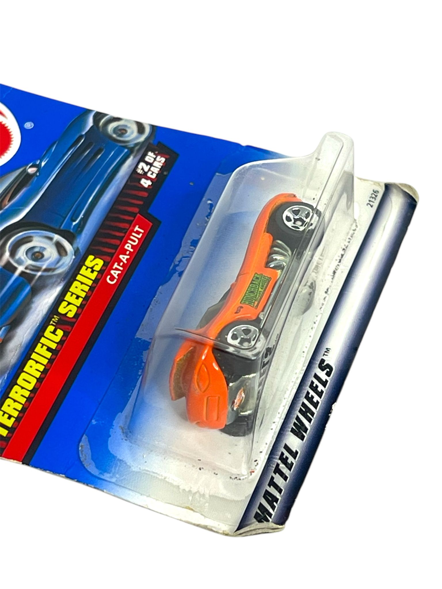 Foto 5 pulgar | Auto Fundido A Presión Hot Wheels Terrorific Series 1999 Cat-a-pult - Venta Internacional.