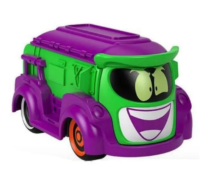 Foto 5 pulgar | Vehículo De Juguete Fisher-price Dc Batwheels Bromea Con La Furgoneta Joker - Venta Internacional.