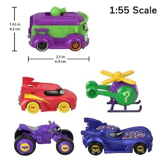 Foto 5 | Vehículo De Juguete Fisher-price Dc Batwheels Bromea Con La Furgoneta Joker - Venta Internacional.