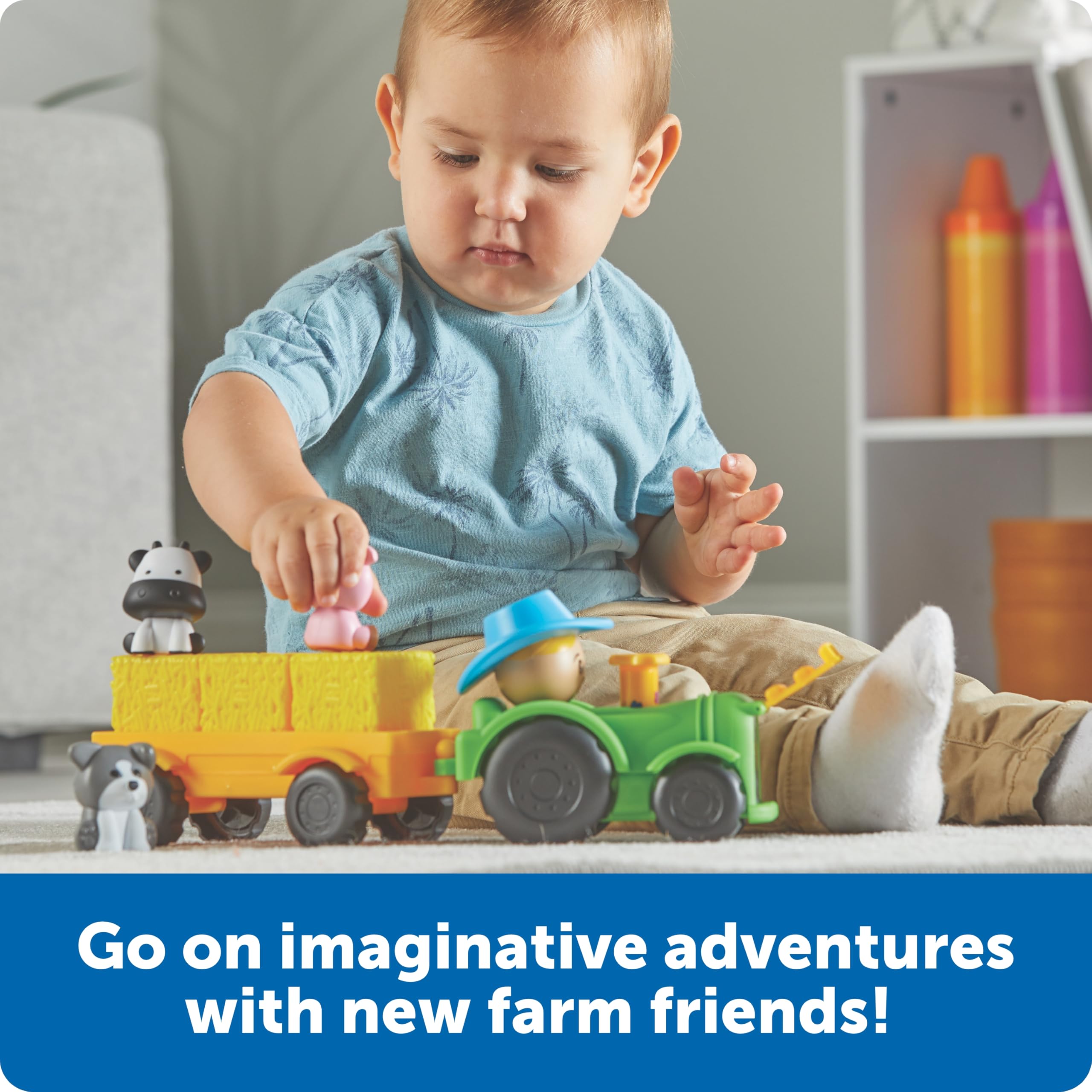 Foto 3 pulgar | Tractor Learning Resources de Juguete-Venta Internacional