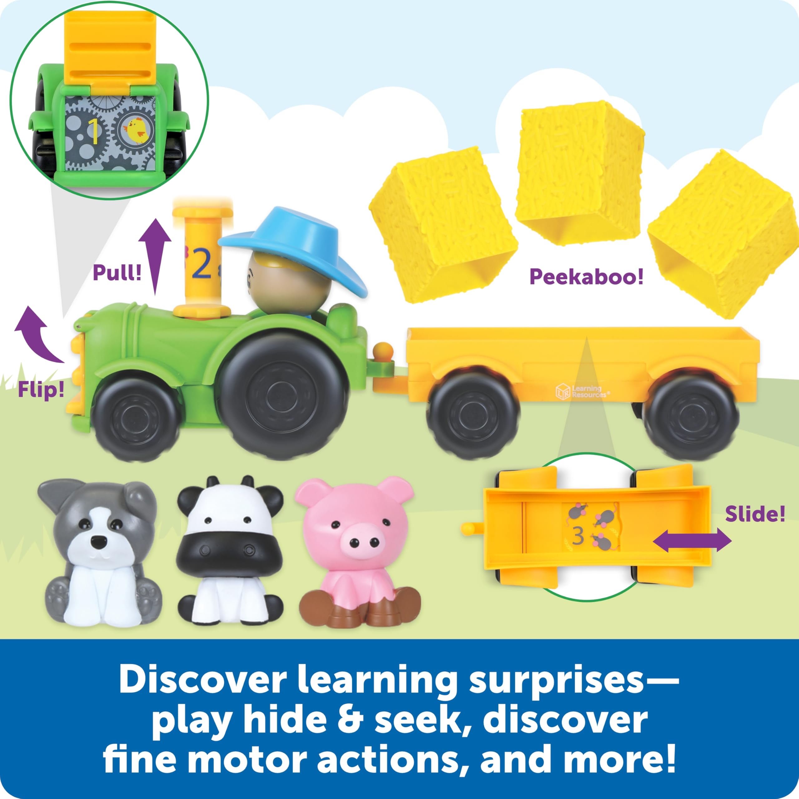 Foto 4 | Tractor Learning Resources de Juguete-Venta Internacional