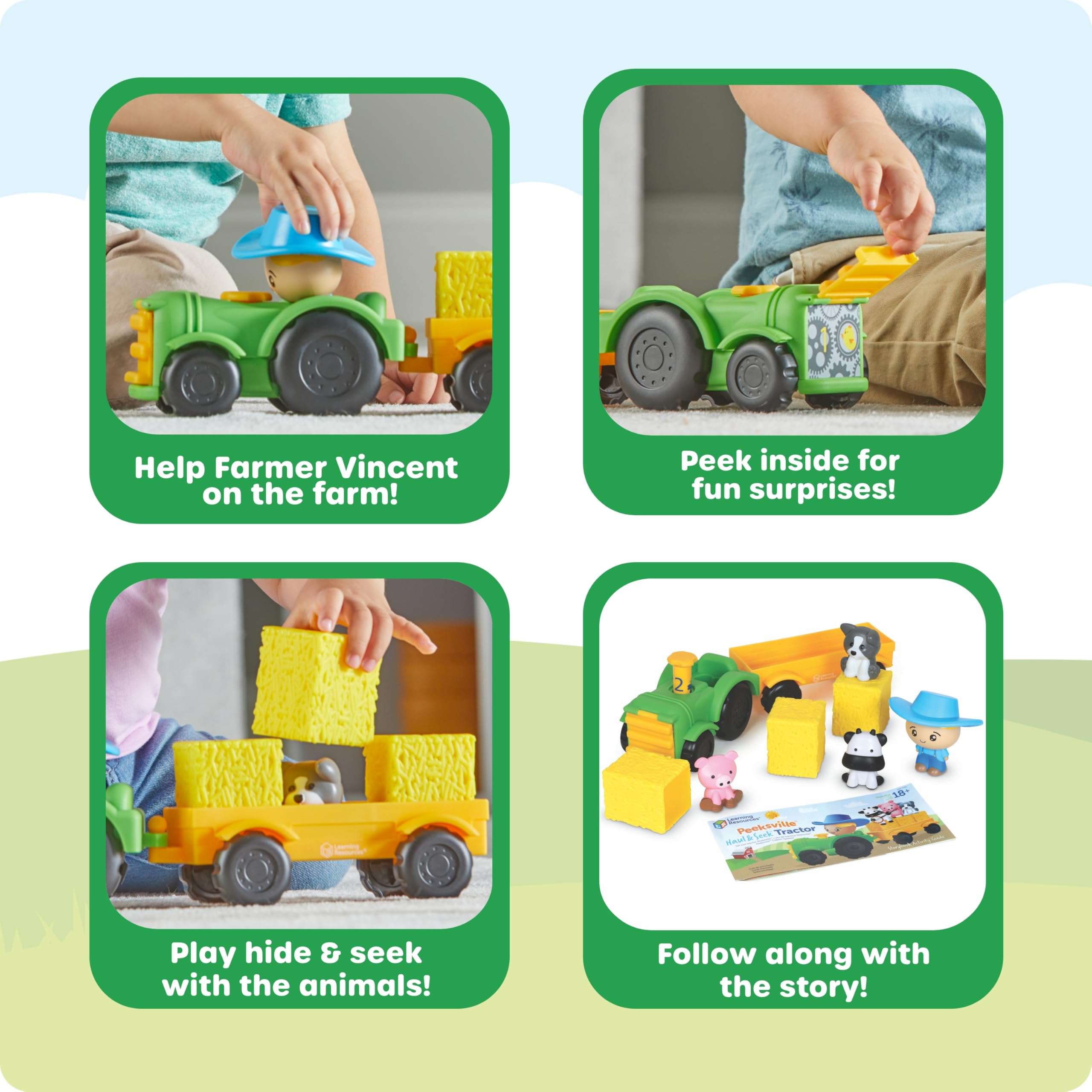 Foto 6 pulgar | Tractor Learning Resources de Juguete-Venta Internacional