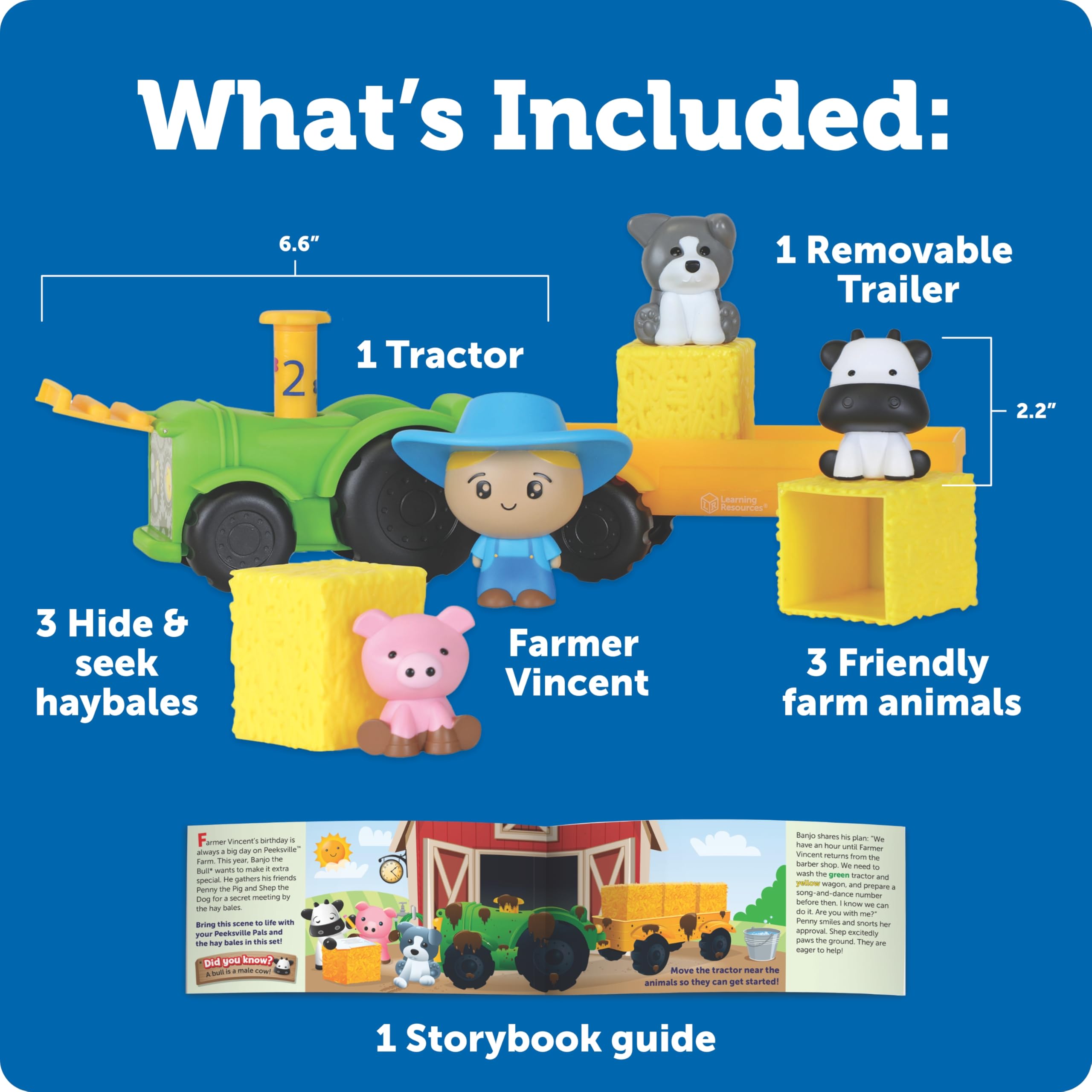Foto 8 pulgar | Tractor Learning Resources de Juguete-Venta Internacional